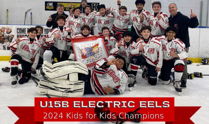U15HB “Electric Eels” win Kids for Kids Championship